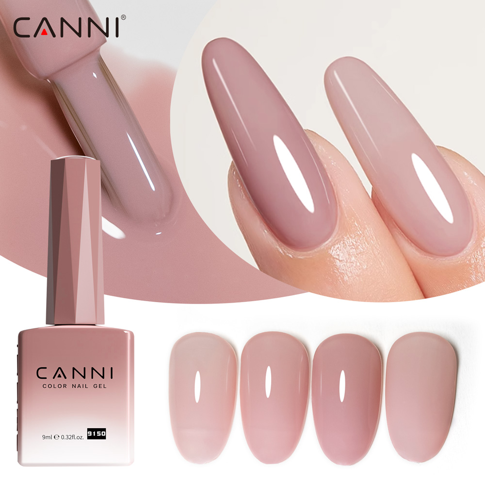 Nail Art Pink Cat Eye - CANNI HEMATPO الحرة جيل للأظافر البولندية