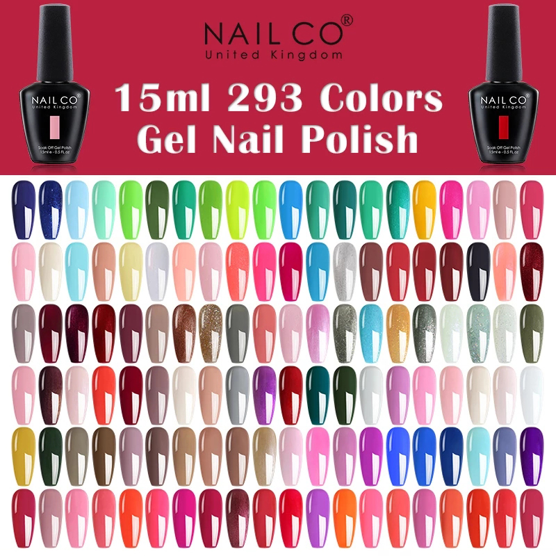 Nail Art One Piece - NAILCO 15 مللي أسود أبيض أحمر