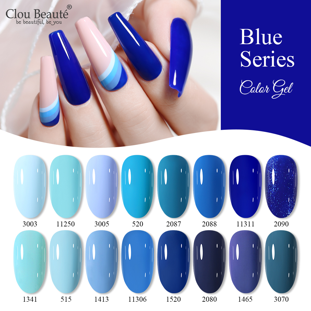 Clou Beaute الأزرق سلسلة جيل ل - مراجعة Nail Art One Piece وسعره