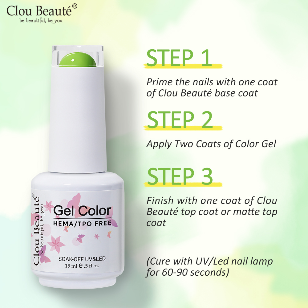 Clou Beaute الأزرق سلسلة جيل ل - مراجعة Nail Art One Piece وسعره