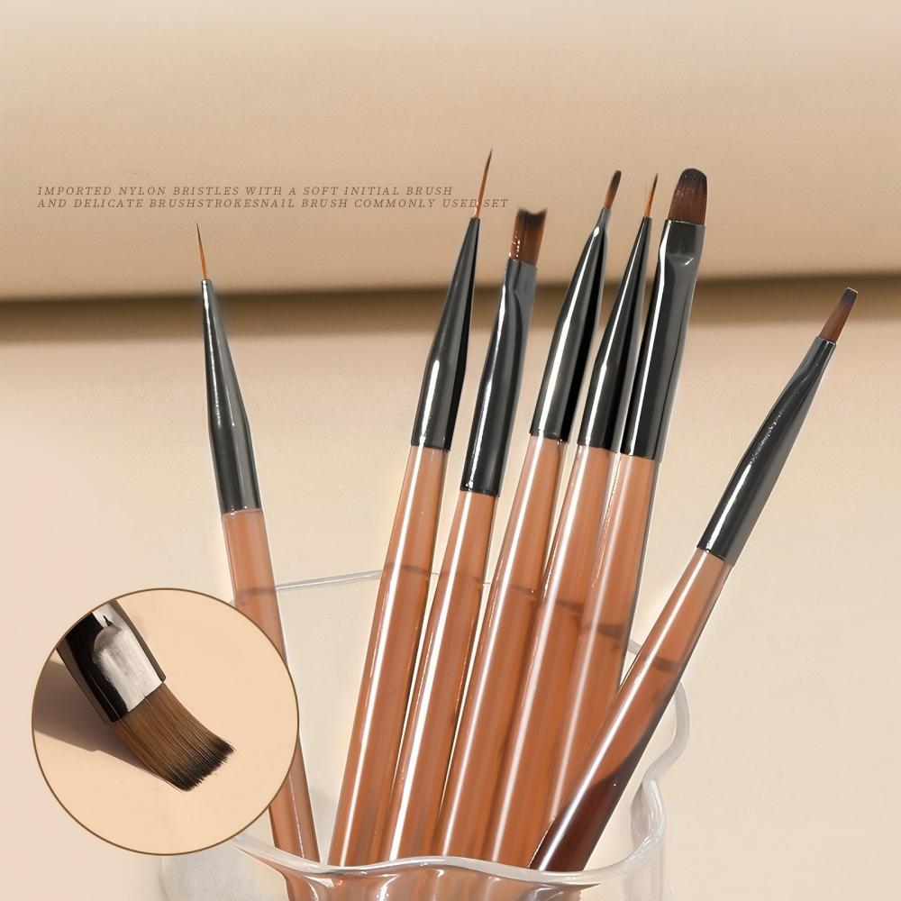 مجموعة فرش أظافر متعددة الرؤوس - مراجعة Nail Art Sch وسعره