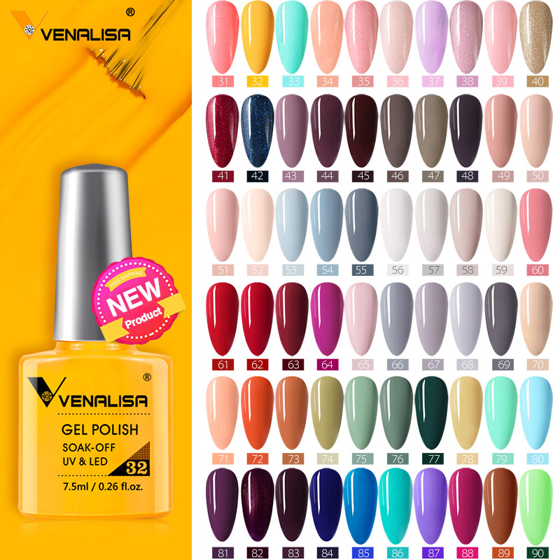 VENALISA جيل للأظافر البولندية - مراجعة Nail Art One Piece وسعره