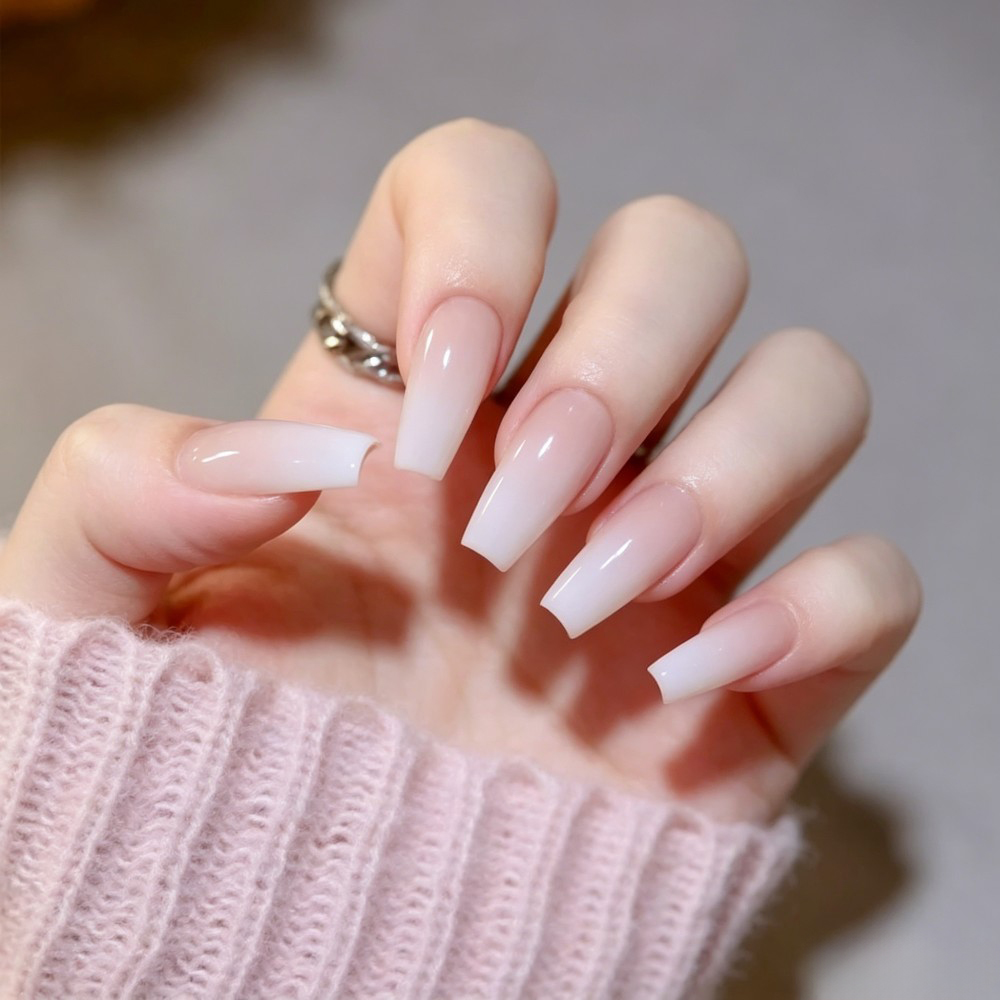24 قطعة/علبة أظافر صناعية طويل - مراجعة Nail Art Jelly وسعره