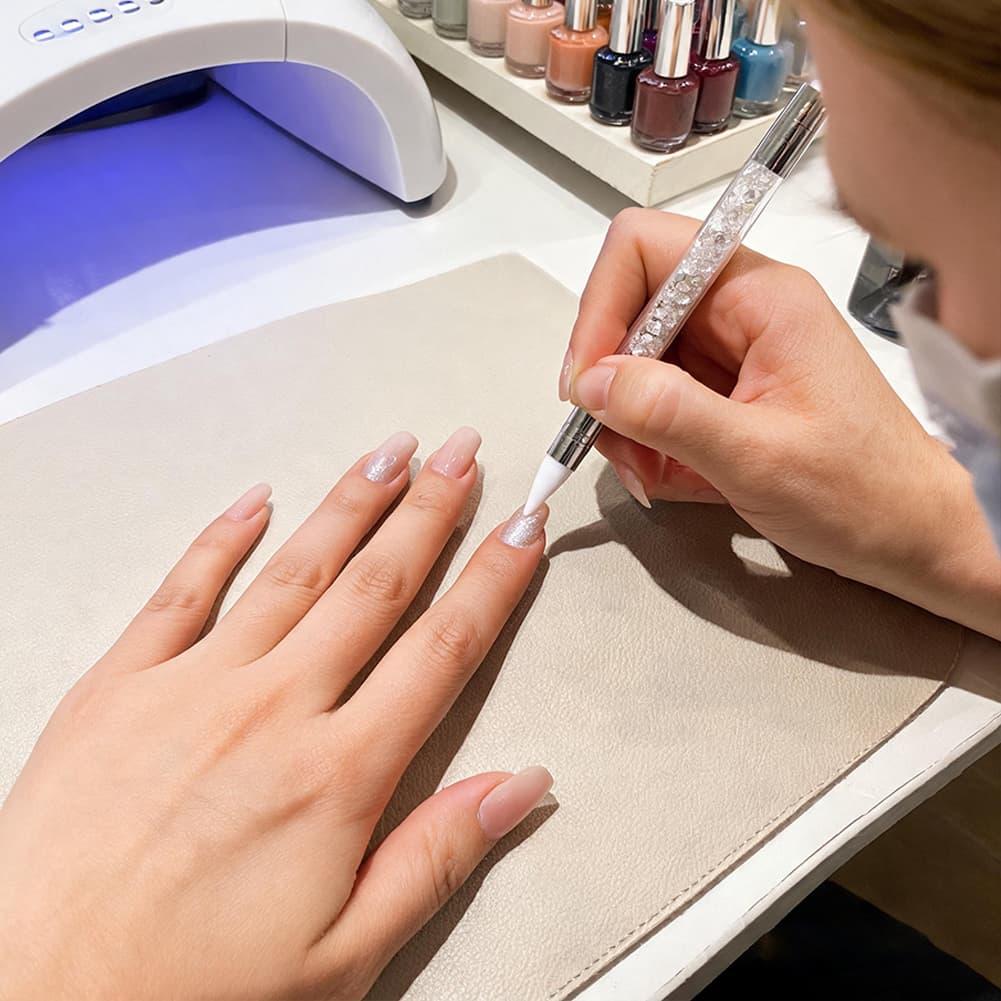 قلم سيليكون مزدوج الرأس لفن ال - مراجعة Nail Art Sch وسعره